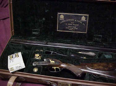 James Purdey & Sons Cased Double Rifle .45-70 caliber.