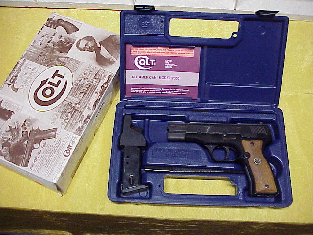 Colt Model 2000 Pistol, NIB First Edition, RK Serialized