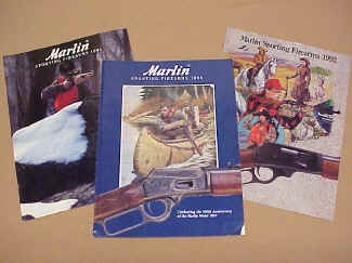 Marlin Gun Company, Three Product Catalogs
