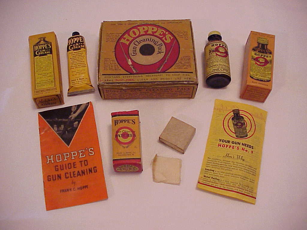 Hoppe's Company Gun Cleaning Kit, c1950