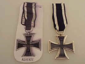 WWI German Iron Cross, EK (Eisernes Kreuz)