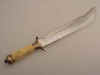 Bowie Knife Bone and Brass Grip 1a .JPG (23545 bytes)