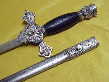 K of C or Knights of Columbus Sword & Scabbard