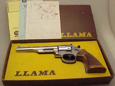 Llama Revolver .357 Comanche III with Original Box