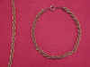 Chain Necklace Bracelet Set 2