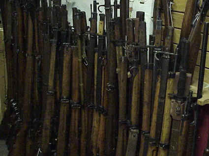 Some of my Japanese Rifles I found laying around
