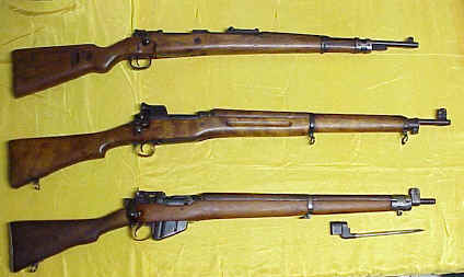 Military Bolt Action Rifle Group