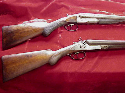 parker double barrel shotgun serial number f