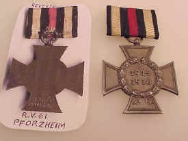 WWI German War Service Medal