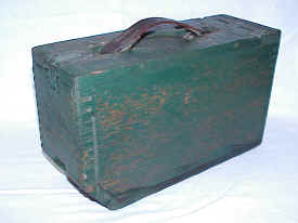 US WWI Oak Ammo Box for Browning 50 caliber Machine Gun