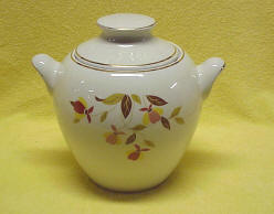 Hall Autumn Leaf Ziesel Cookie Jar