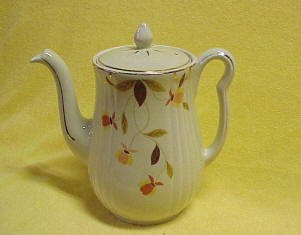 Autumn Leaf Long Spout Tea Pot
