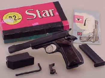 Star .22 Short Olympic Model Semi-auto pistol 