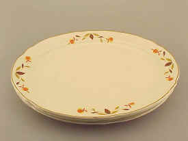 Autumn Leaf Jewel Tea  Large 13 1/2" Oval Platter