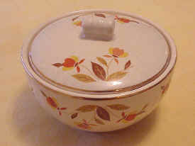 Autumn Leaf Jewel Tea Drip Jar with lid
