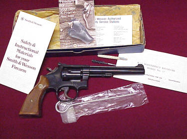 Smith & Wesson .22 Model 17 K-22 Masterpiece, 6" Bbl.